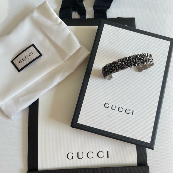 New Authentic Gucci Lion Mane Bracelet New Size/S - Picture 11 of 16